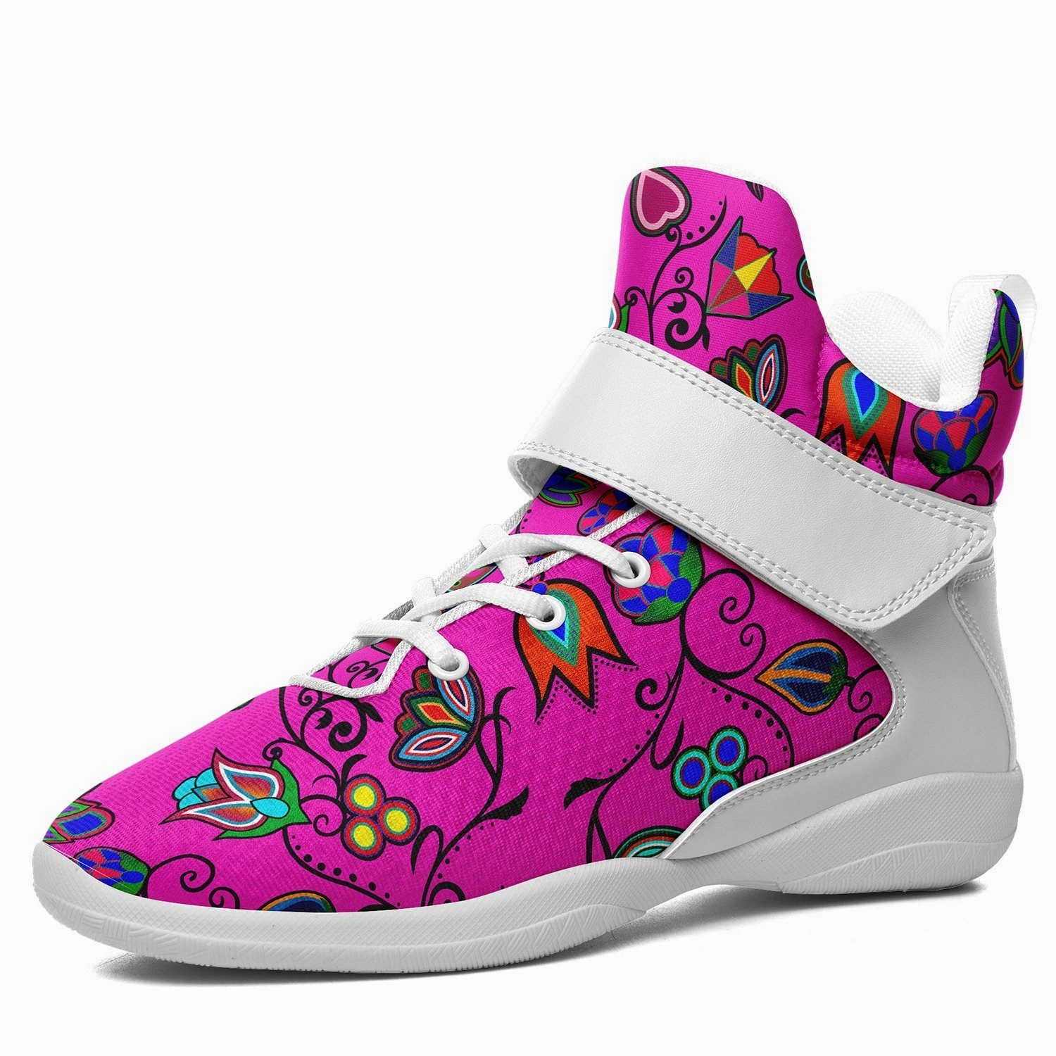 Indigenous Paisley Kid's Ipottaa Basketball / Sport High Top Shoes Current Best Basketball Shoes