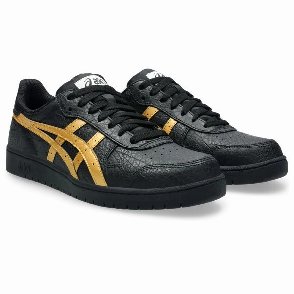 Best Asics Squash Shoes Asics Skateboarding Japan Pro Black - Pure Gold