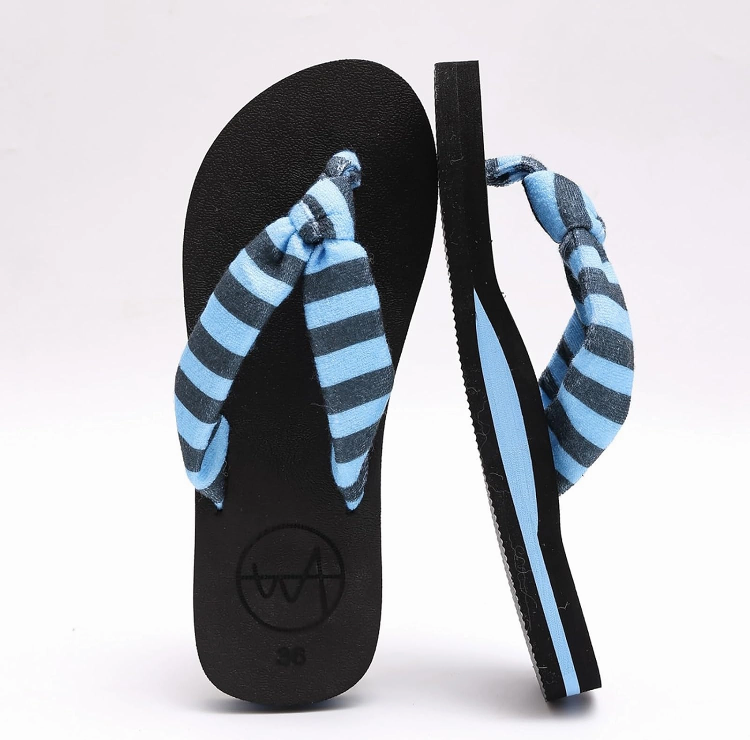 2025 Flip Flops For Women With Arch Support Yoga Mat Comfortable Summer Beach Walking Thong Cushion Sandals for Womens Summer Youth Rainbow Flip Flops