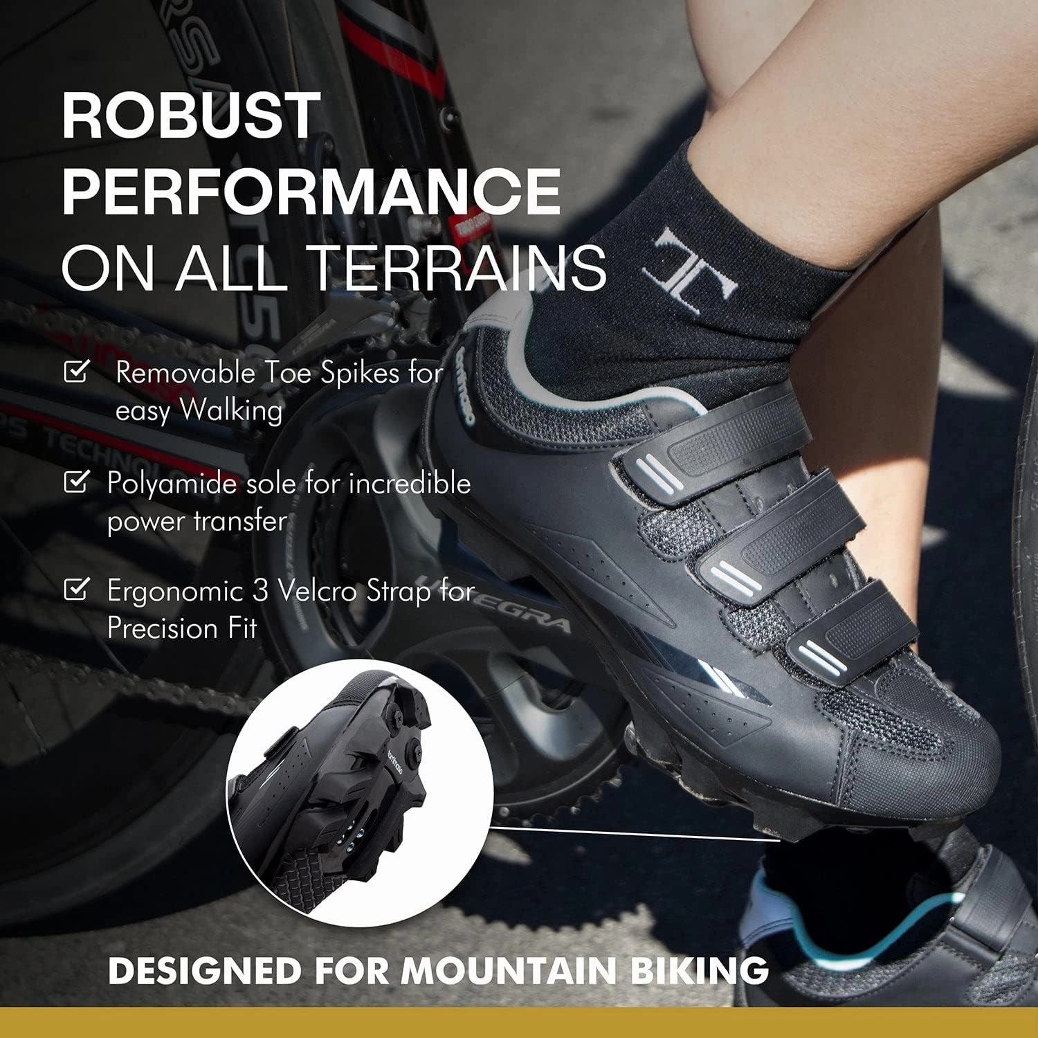 Childrens Climbing Shoes Tommaso Cycling Shoes WomenOutdoor Cycling Shoes WomenWomen Special Bike ShoesWalkable Cycling ShoesWomen SPD Cycling ShoesIndoor Cycling Shoes Women SPDSPD Cleat Installed