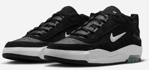 Nike SB - Air Max Ishod Shoes | Black White Bowerman Series Nike Running Shoes