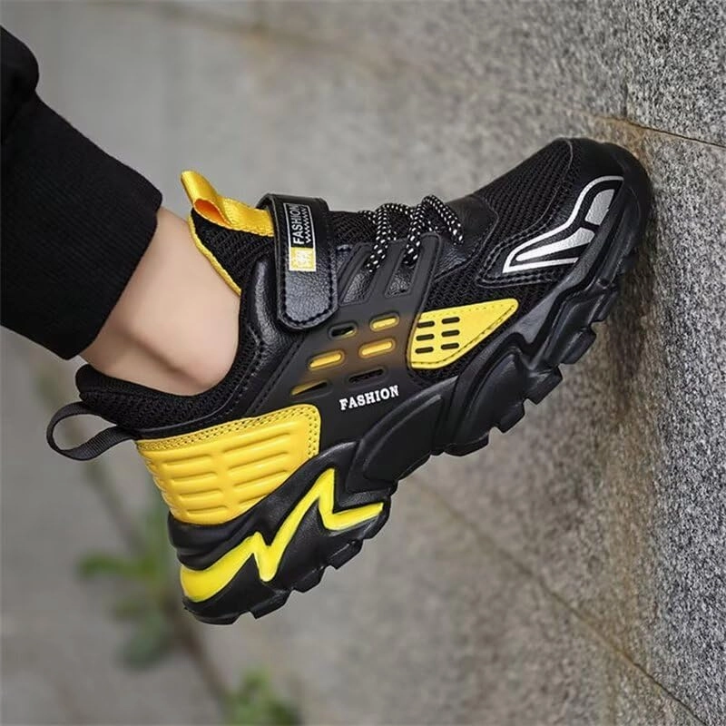 Kids Boy Fashion Comfortable Walking Sneakers for Sport Running Cycling Hiking School Clips For Cycle Shoes