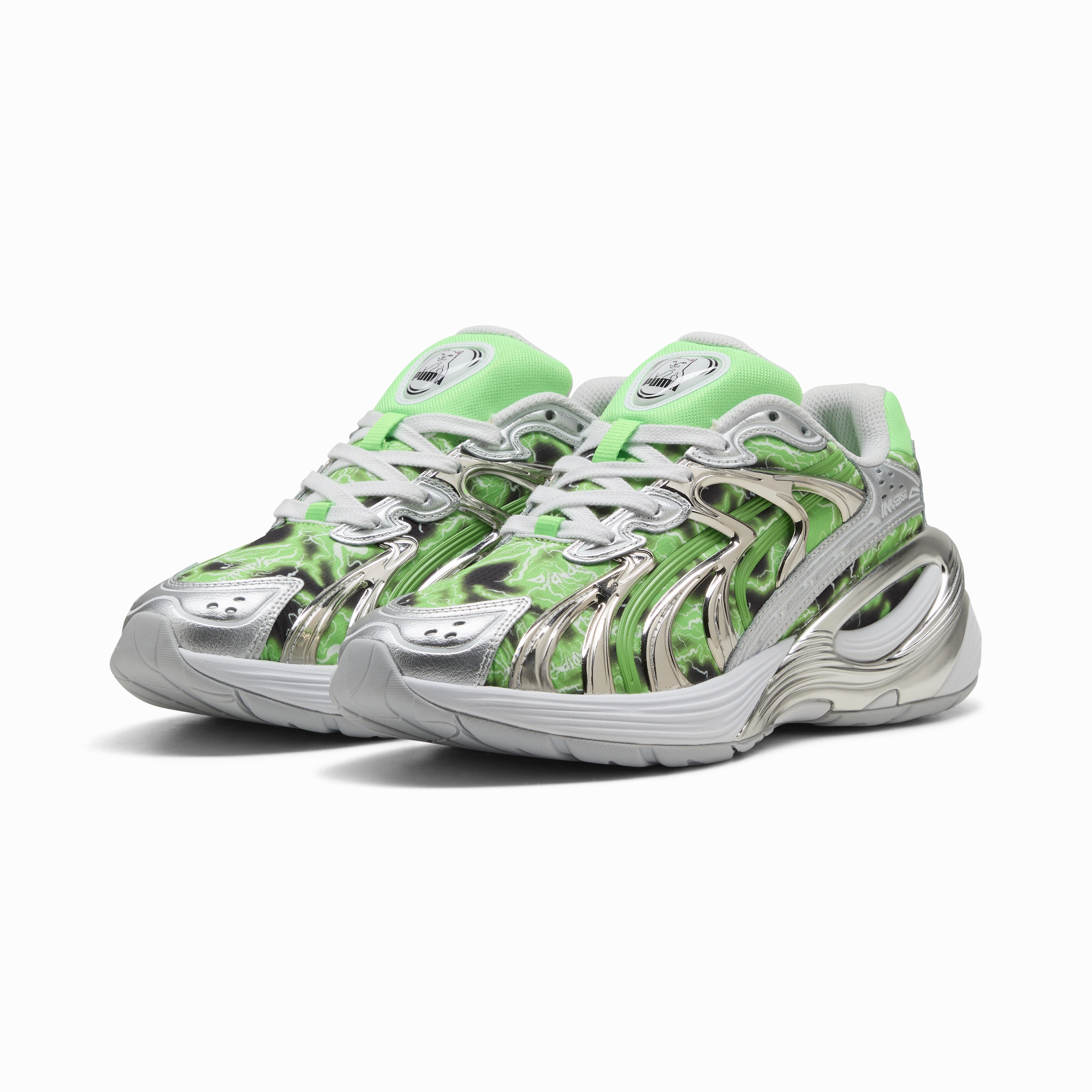 Inverse (Puma Silver-Fluro Green Pes) Puma X Ami Paris Shoes