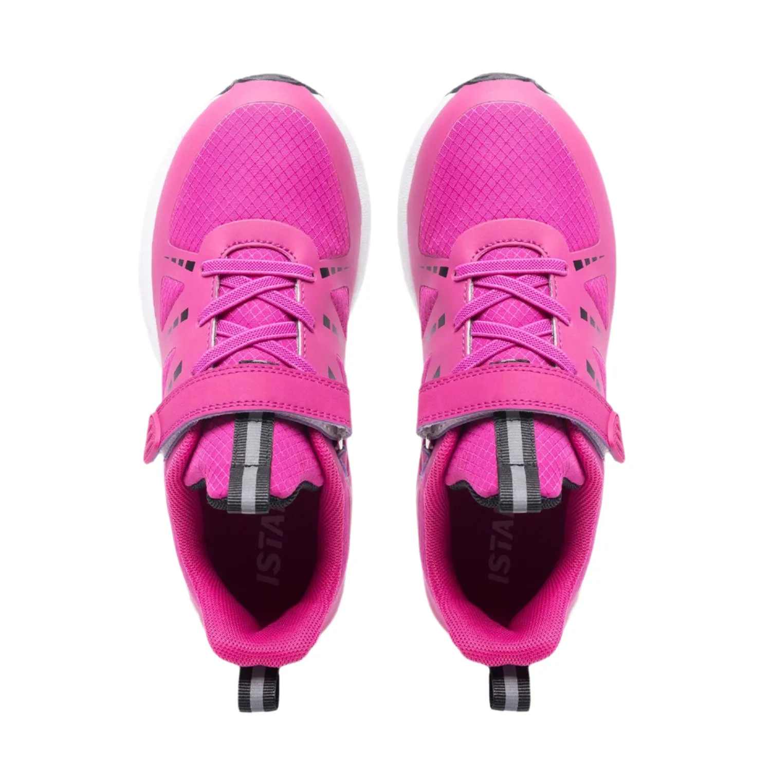 Most Comfortable Pull On Work Boots Istamax Girls Trainer IMAA3805 Fuxia/Nero