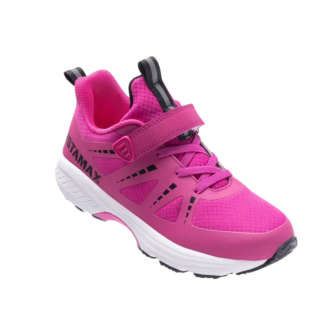 Low Ankle Work Boots Istamax Girls Trainer IMAA3805 Fuxia/Nero