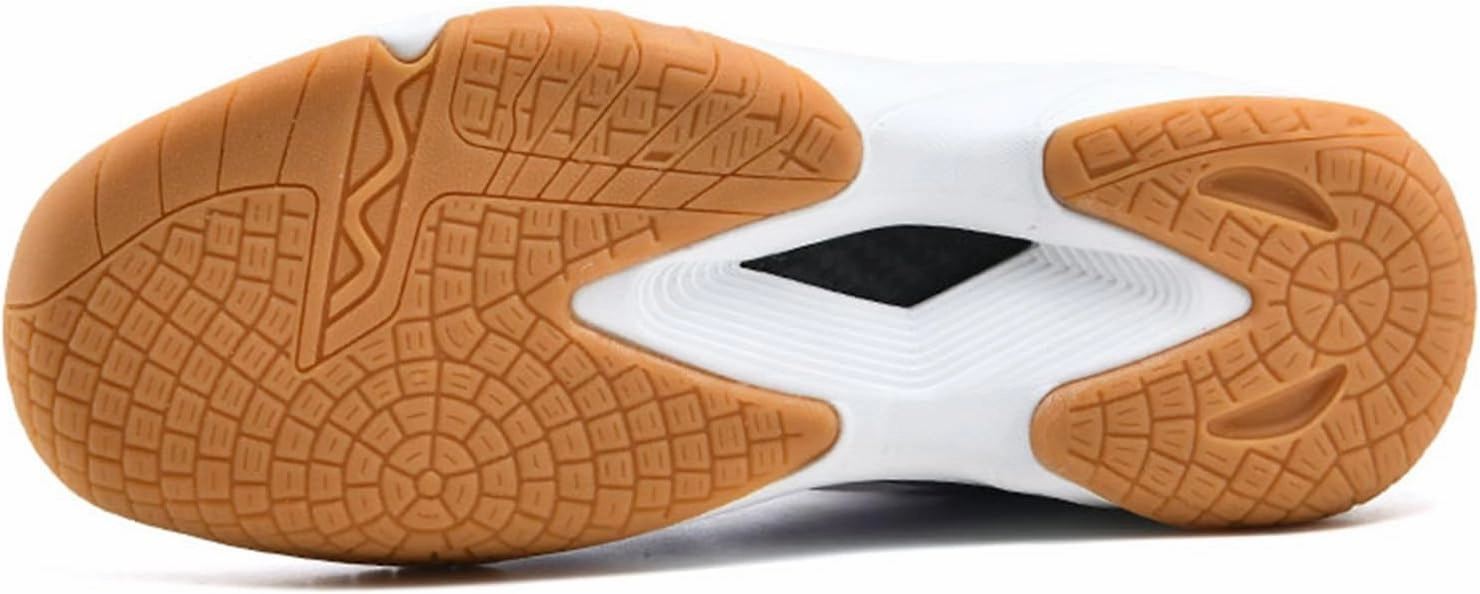 Gel Rocket Volleyball Shoes JiuQing Women's Tennis Shoes Lightweight Badminton Pickleball Sneaker Breathable Non-Slip Comfortable Indoor Court Shoes