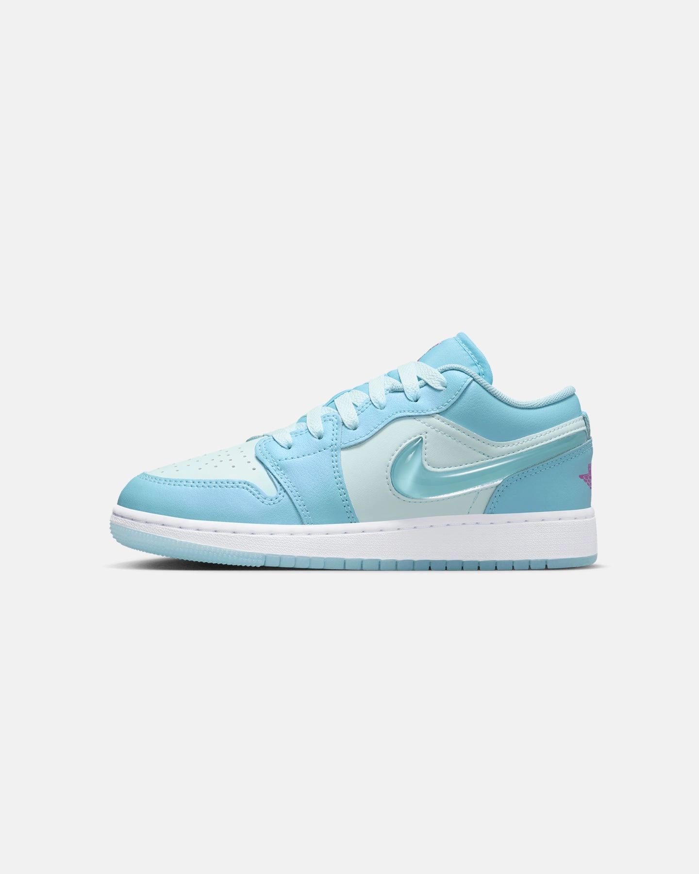 Jordan Kids' Air Jordan 1 Low SE (GS) Aquarius Blue Nike Cross Shoes