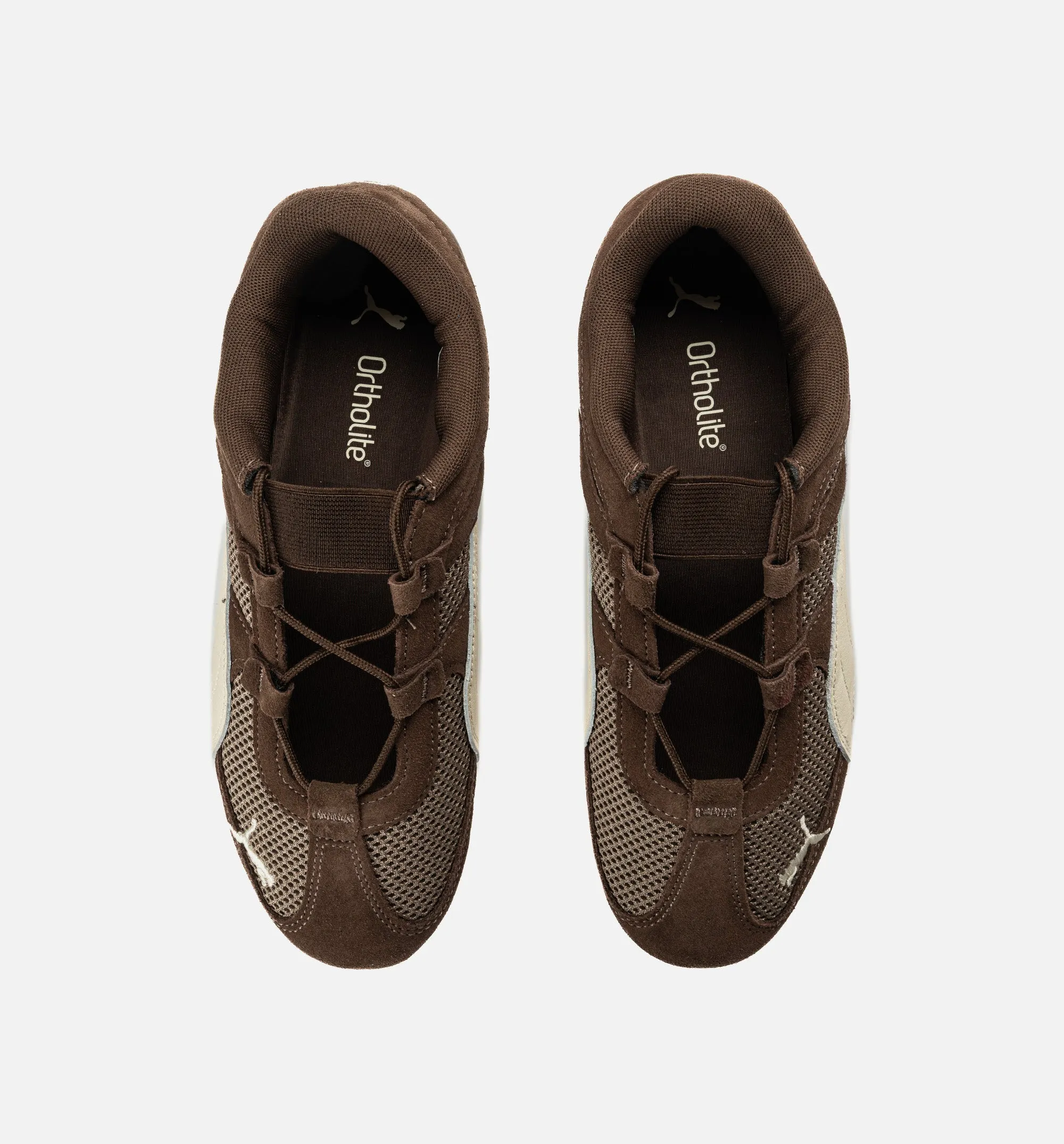 Speedcat Go Womens Lifestyle Shoe - Chocolate/Alpine Snow Name Brand Snow Boots