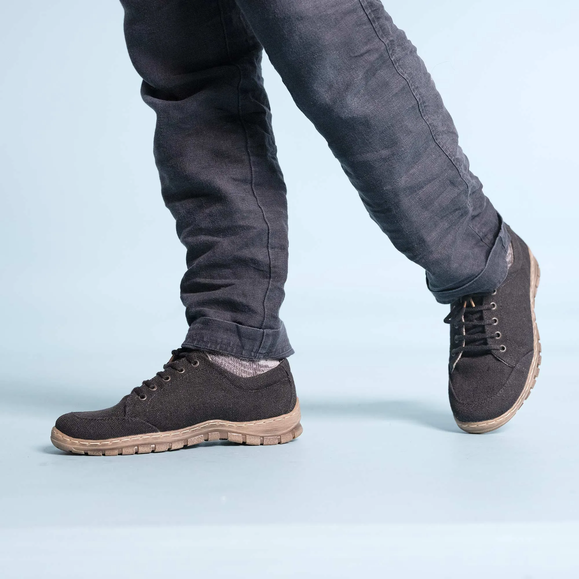 Best Work Shoes For Walking All Day MONSIEUR Handmade Hemp Trailblazer Shoes (Men's Sizes) (Discontinued)