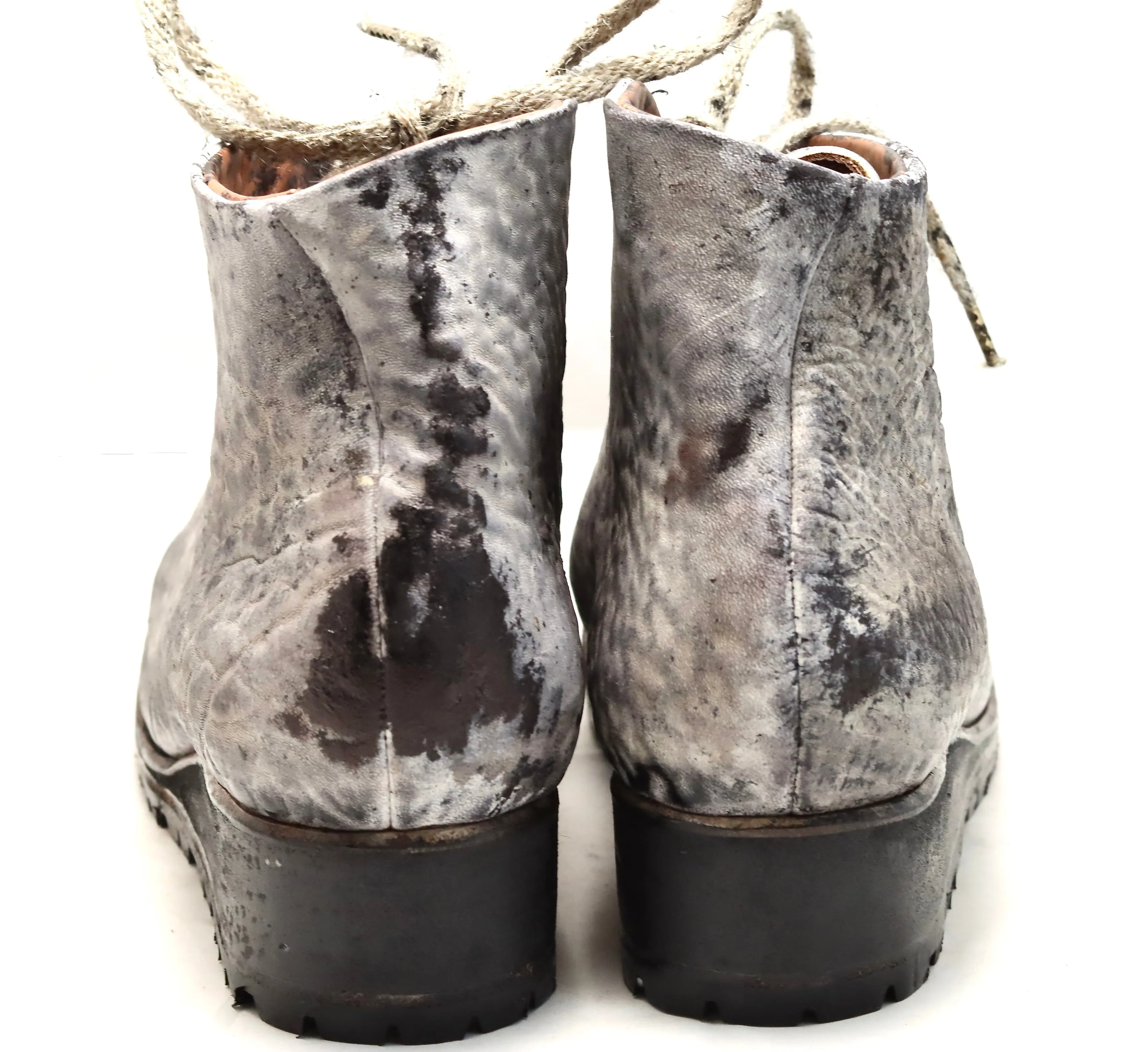 Asym derby boot | charcoal dip dye | raw culatta Best Lightweight Hiking Boots