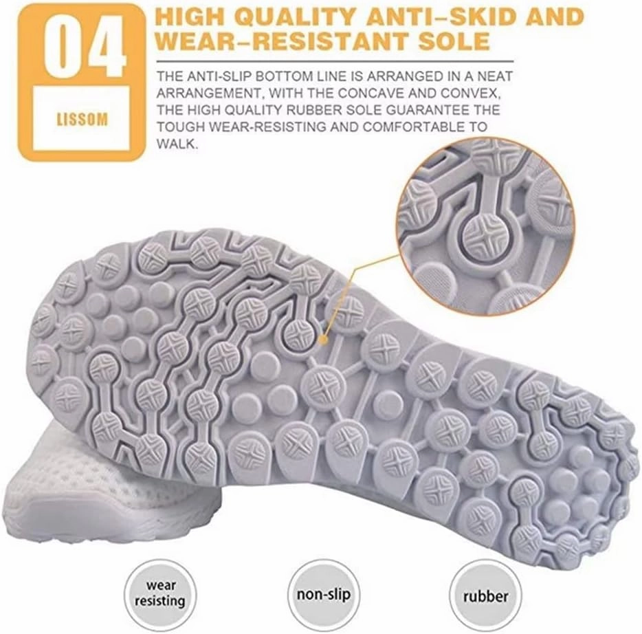 Shoes For Badminton Court KEIAHUAN Trendy Women Running Shoes Casual Lightweight Sneakers Casual Mesh Training Shoes Non-Slip