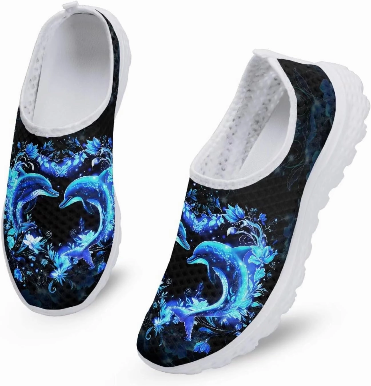 KEIAHUAN Women Running Shoes Casual Fashion Tennis Athletic Sneakers Breathable Knit Walking Sneaker Badminton And Tennis Shoes