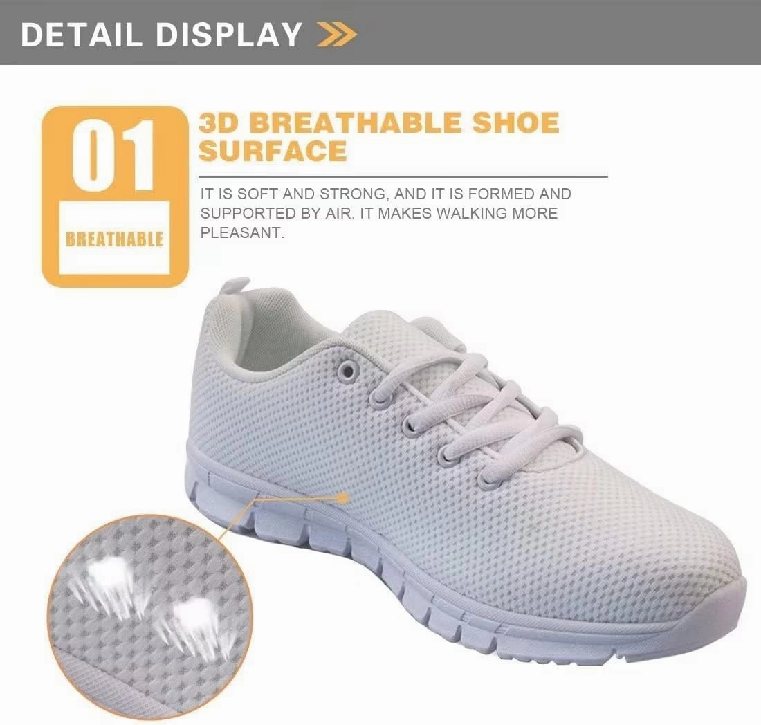 KEIAHUAN Women Running Shoes Casual Mesh Flats Lightweight Tennis Shoes Washable Strap Lace-up Walking Sneakers Non-Slip Training Shoes Badminton Shoes Online Usa
