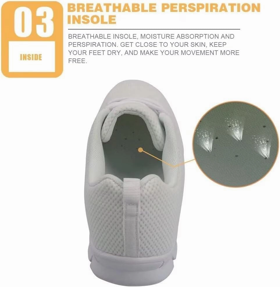 Training Shoes For Badminton KEIAHUAN Women Slip On Sneaker Mesh Running Shoes Walking Tennis Shoes Lightweight Fashion Sneakers