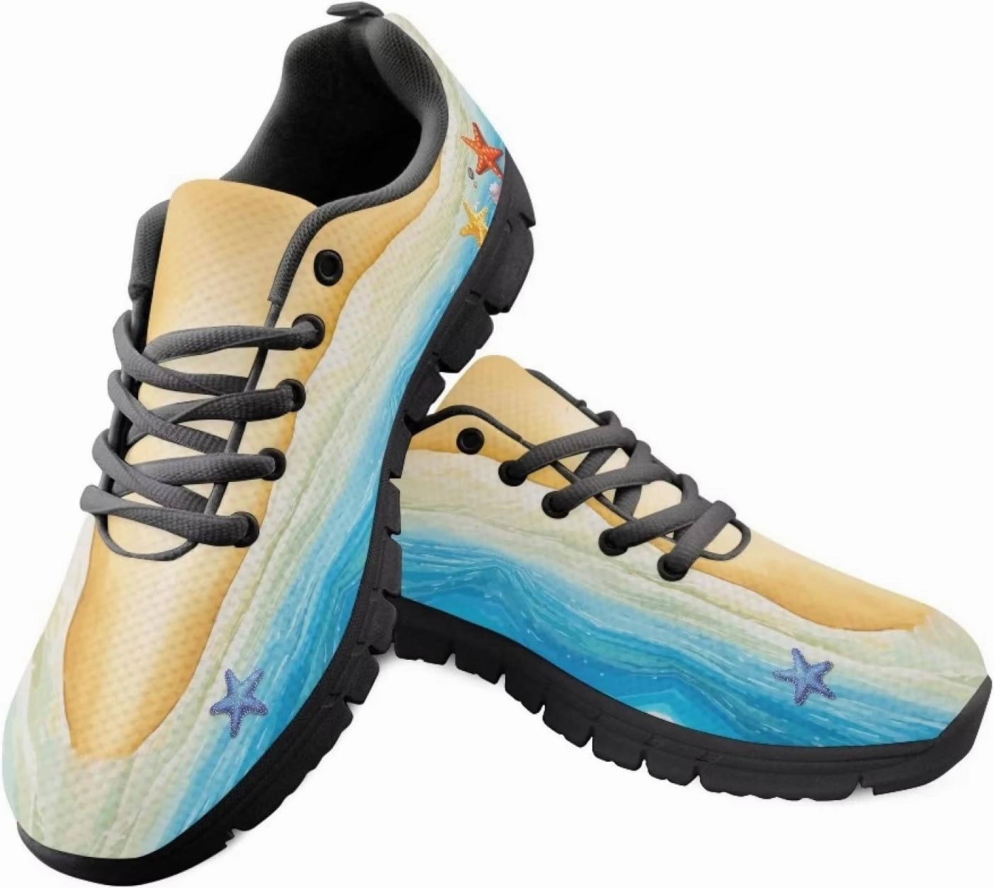 Badminton Indoor Shoes KEIAHUAN Womens Casual Fashion Flats Lightweight Running Shoes Breathable Gym Jogging Sneakers Non Slip Tennis Shoes Fashion Trendy