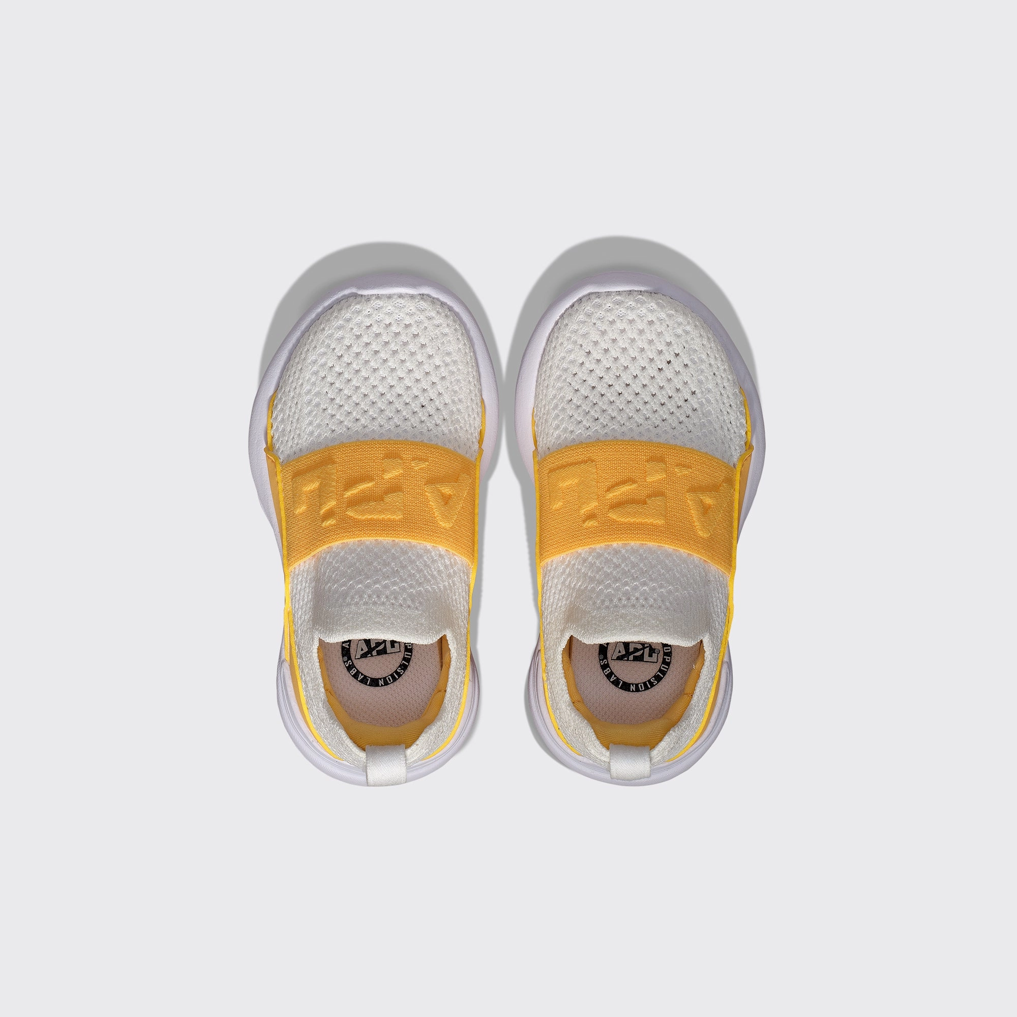 Echelon 9 Running Shoes Kid's TechLoom Bliss White / Marigold / UV