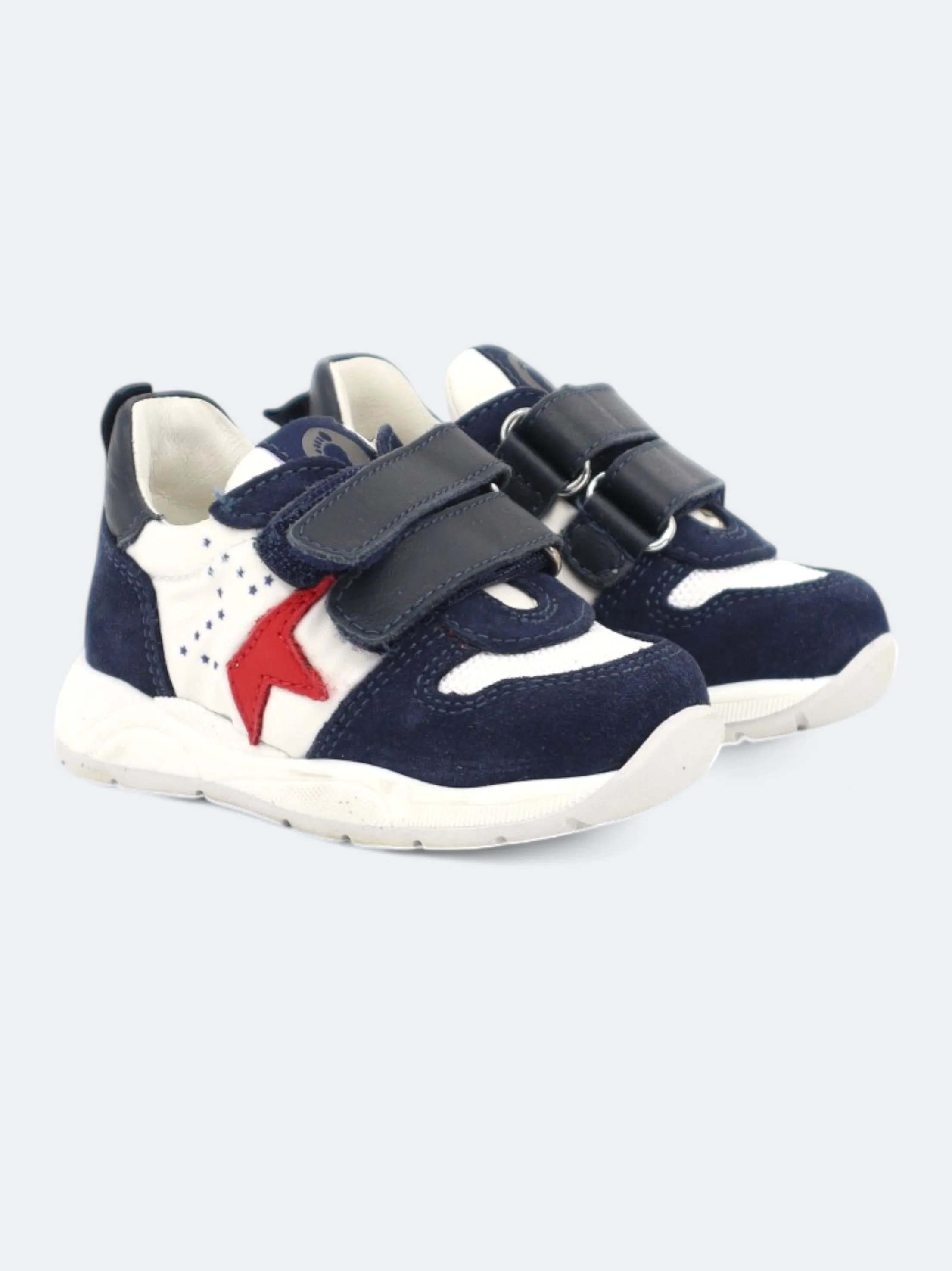 Margiela Sneakers Sale Kids Boy's Textured Sneakers,Navy/White