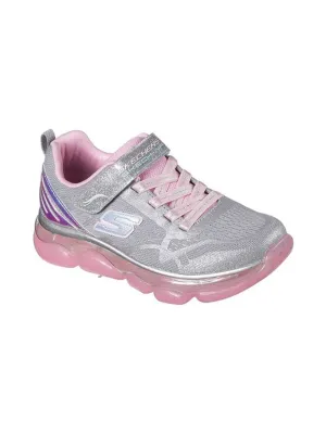 Dr Scholl's Time Off Sneakers Kids Girl's Brand Logo Patched Sneakers,Grey