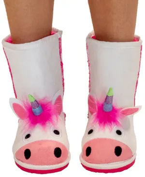 Ski Slippers Kids Unicorn Toasty Toez Slippers