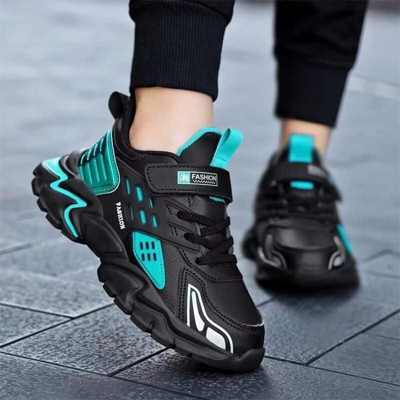 Kids Boy Fashion Comfortable Walking Sneakers for Sport Running Cycling Hiking School Cycling Shoes Rc5