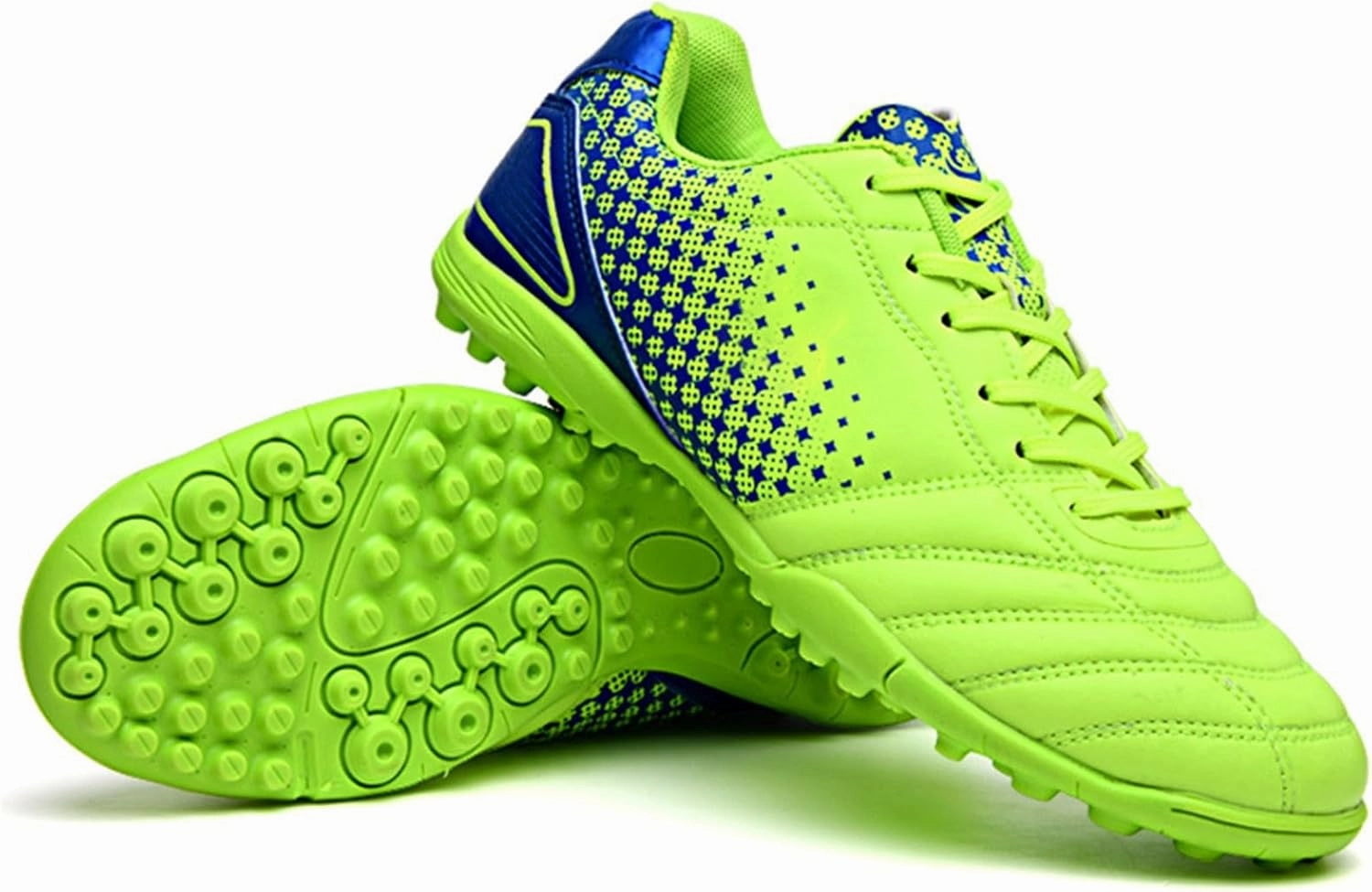 Kids Youth Football Cleats Training Shoes Boys Girls Soccer Cleats Lace Up Sneaker Soccer Baseball Shoes Youth Soccer Cleats Size 12.5