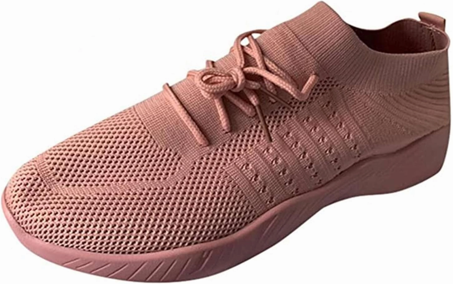 Ladmiple Gym Shoes For Women Workout Running Slip On Lightweight Tennis Shoes Non Slip Fashion Mesh Walking Sneakers Grey Slip On Sneakers