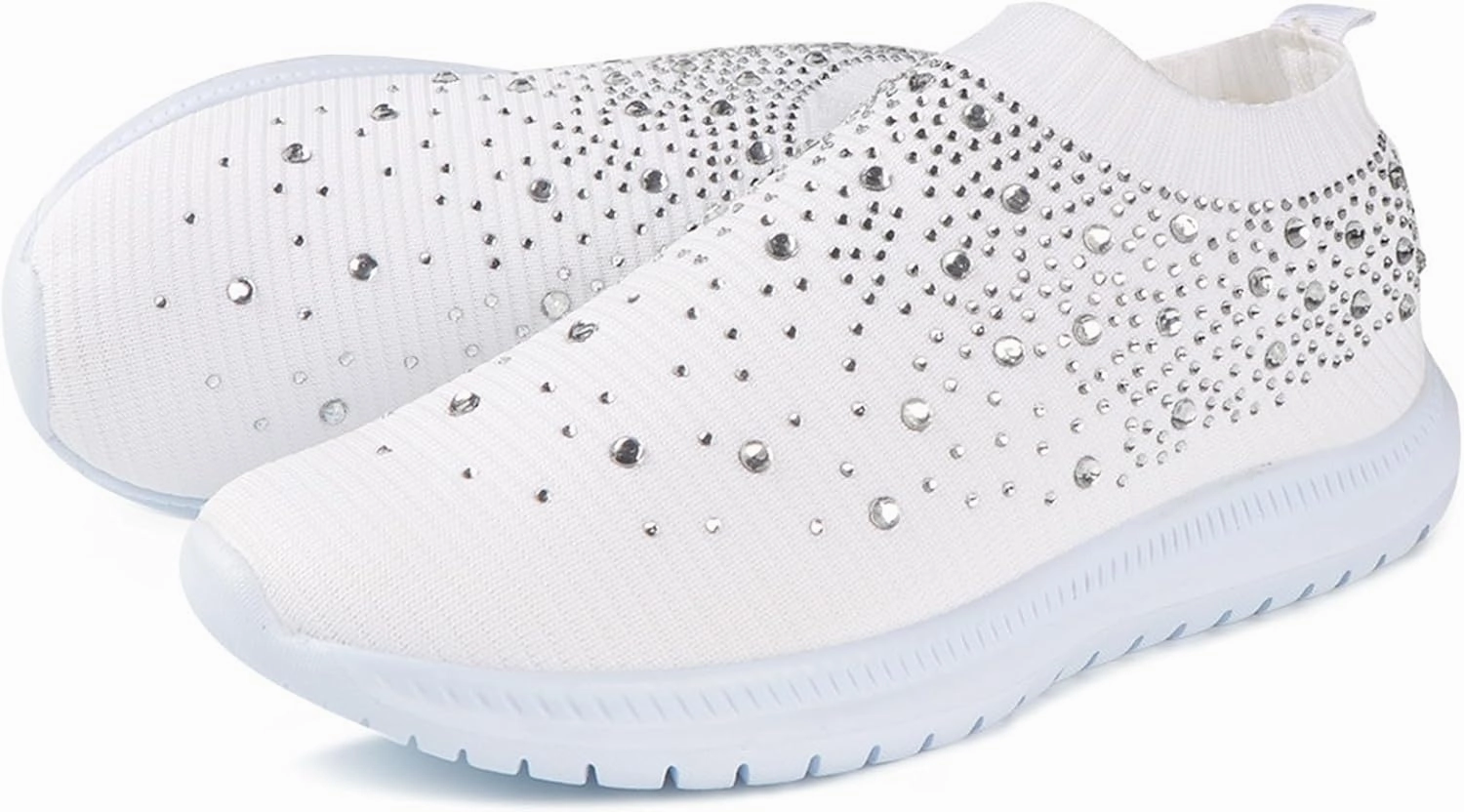 Ladmiple Gym Shoes For Women Workout Running Walking Shoes Slip on Sock Sneakers Mesh Non Slip Athletic Tennis Shoes Brown Slip On Loafers