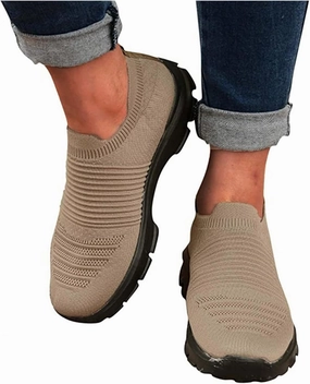 Ladmiple Gym Shoes For Women Workout Running Walking Tennis Shoes Slip On Lightweight Casual Non Slip Athletic Sneakers Slip-on Mules