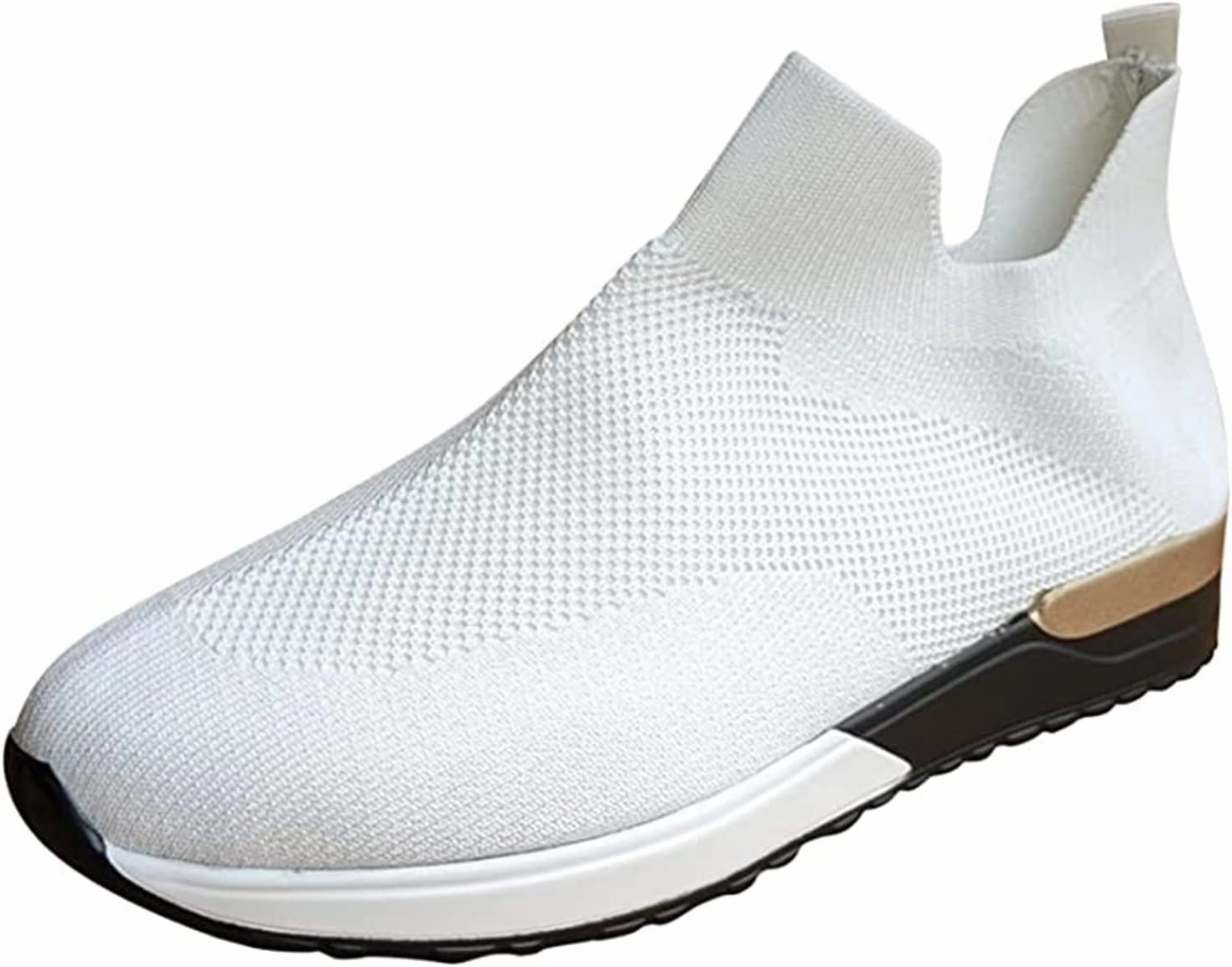 Ladmiple Running Shoes Womens Slip On Walking Shoes Lightweight Sock Sneakers Comfort Fashion Tennis Athletic Gym Shoes Slip On Tabis