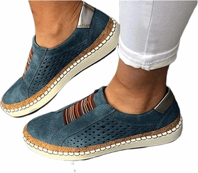 Slip On Suede Boots Ladmiple Shoes For Women Sneakers Slip Ons Leather Shoes Fashion Casual Dressy Summer Platform Flats Walking Loafers
