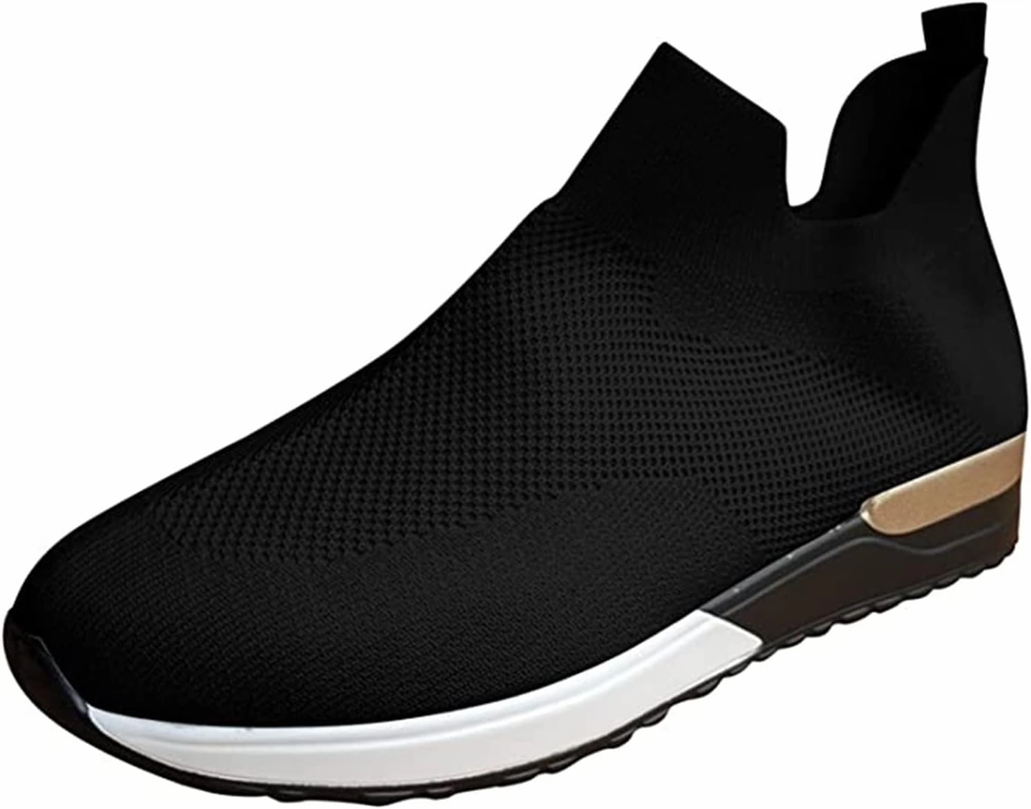 Ladmiple Walking Shoes Women Comfort Slip On Running Shoes Fashion Tennis Sport Gym Jogging Fitness Athletic Sneakers Hiking Slip On