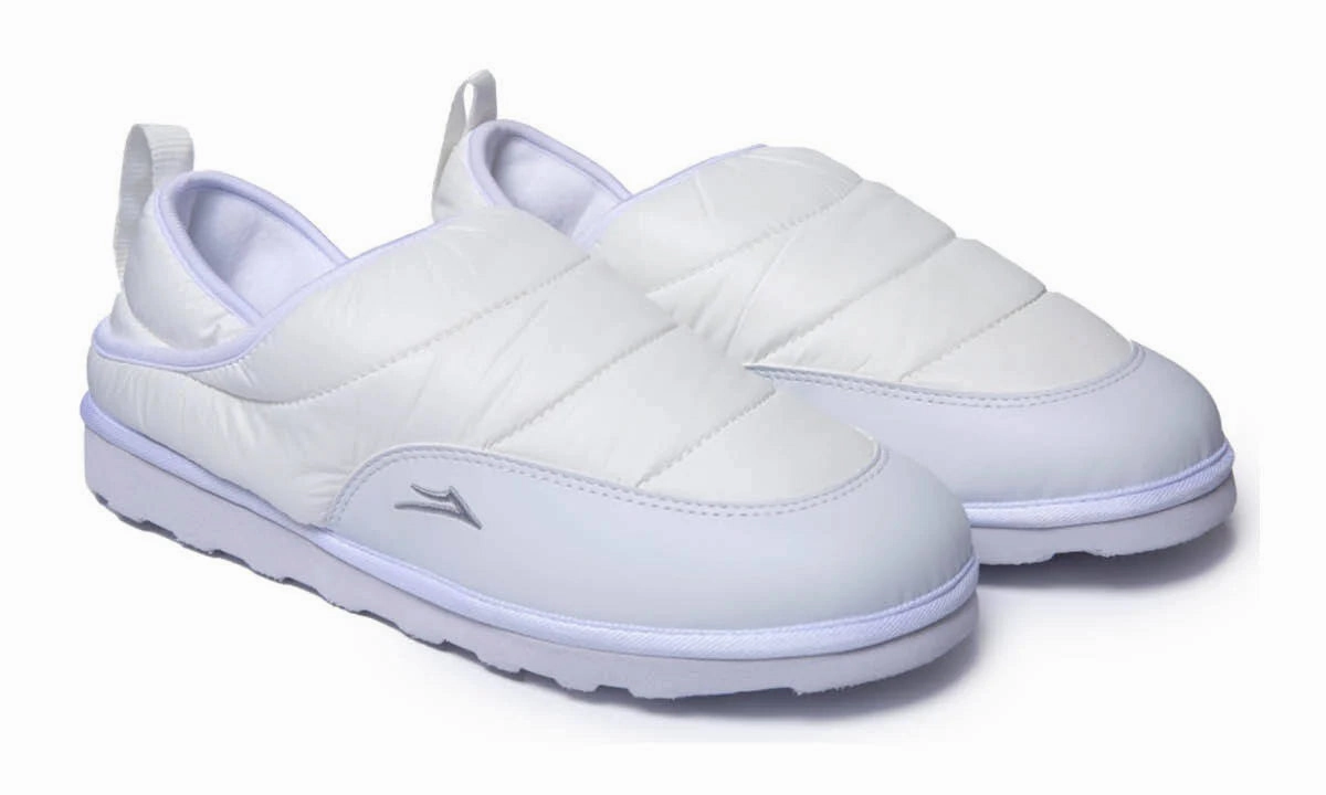 LAKAI OWEN WHITE SLIPPER Shop Skate