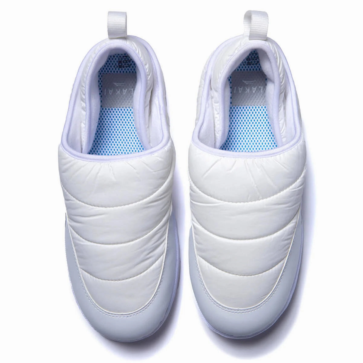 LAKAI OWEN WHITE SLIPPER Slip On Rainbow Skate Shoe