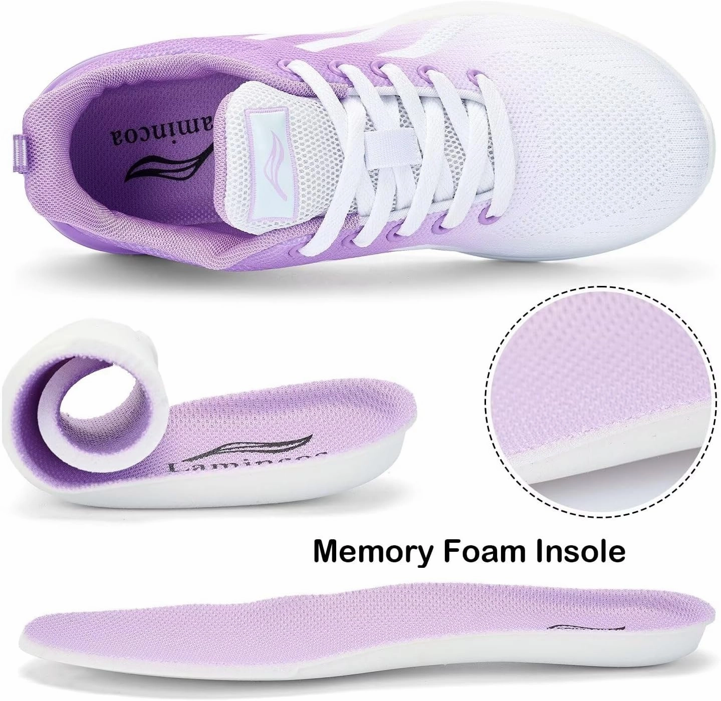 Lamincoa Womens Air Running Shoes Lightweight Women Sneakers Air Cushion Walking Tennis Shoes for Women Usa Olympic Volleyball Shoes