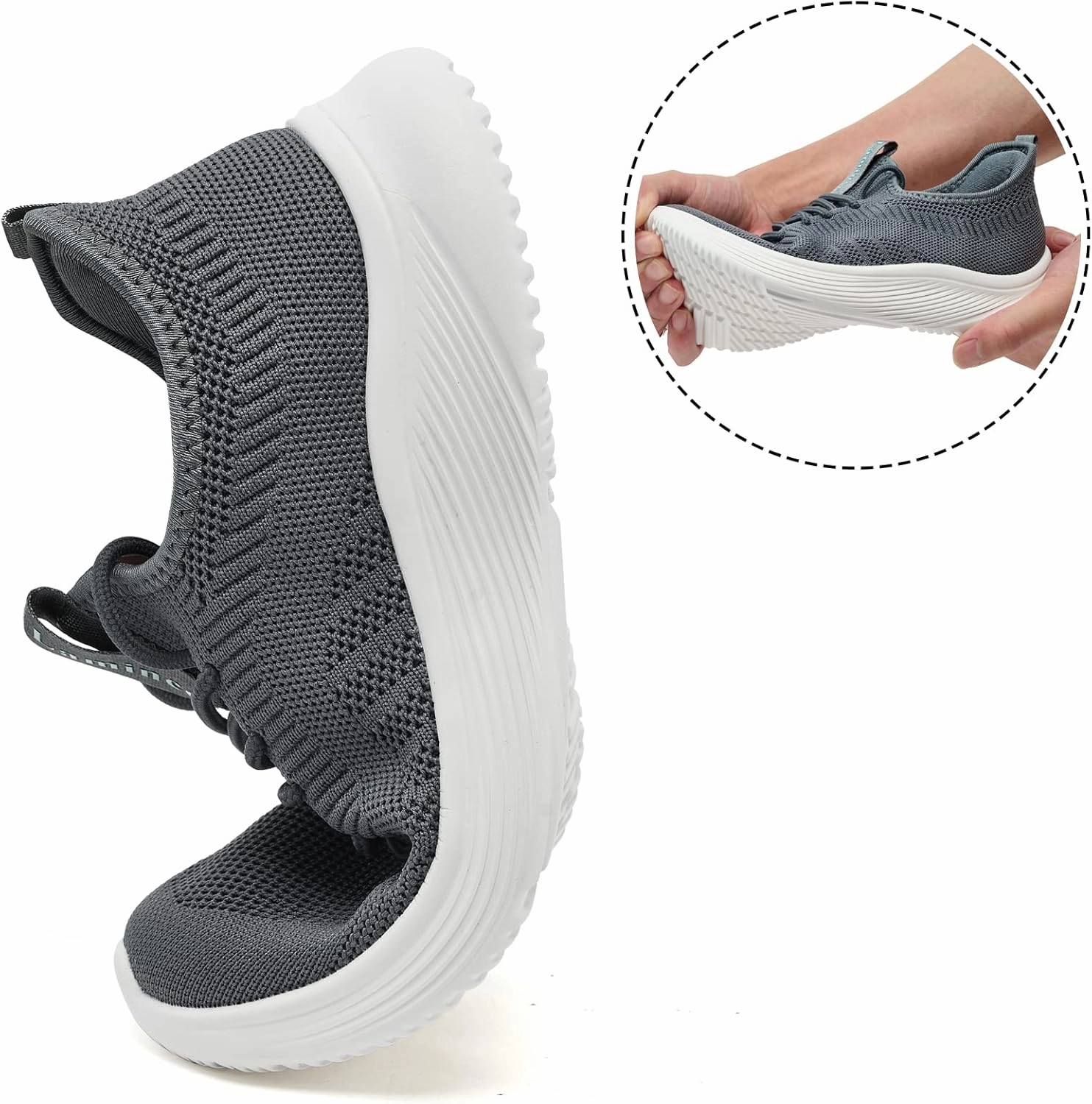 Table Tennis Shoes Vs Badminton Shoes Lamincoa Womens Tennis Walking Shoes Slip On Lightweight Comfort Memory Foam Sneakers