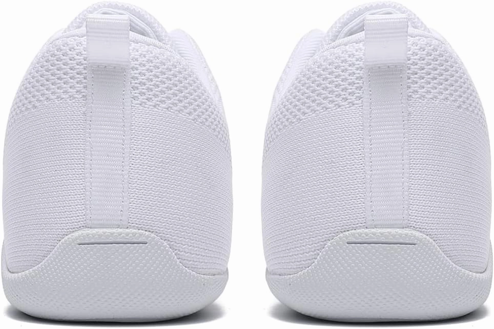 Wave Momentum 3 Volleyball Shoes LANDHIKER Cheer Shoes Girls White Dance Shoes Youth Cheerleading Sports Training Athletic Comfortable Shoes Flats Girl