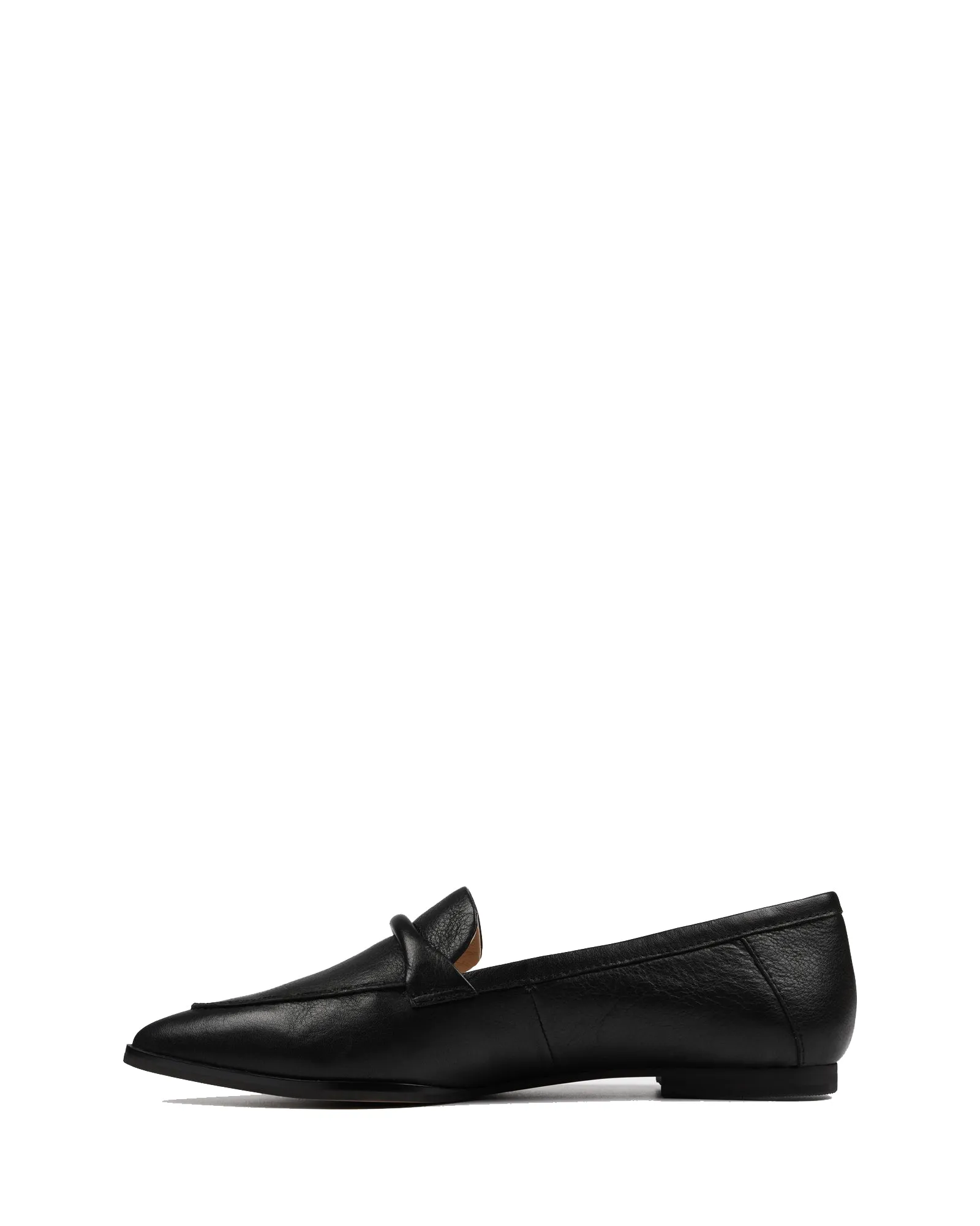 Vans Snow Boots Sale Leah Black Pointy Flats for Women