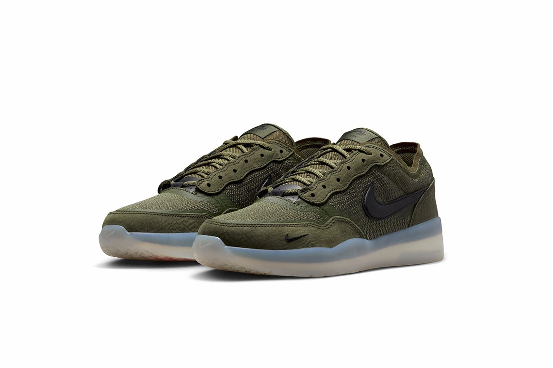 Nike SB PS8 - Sequoia / Black-Cargo Khaki-Medium Olive Youth Volleyball Shoes Nike