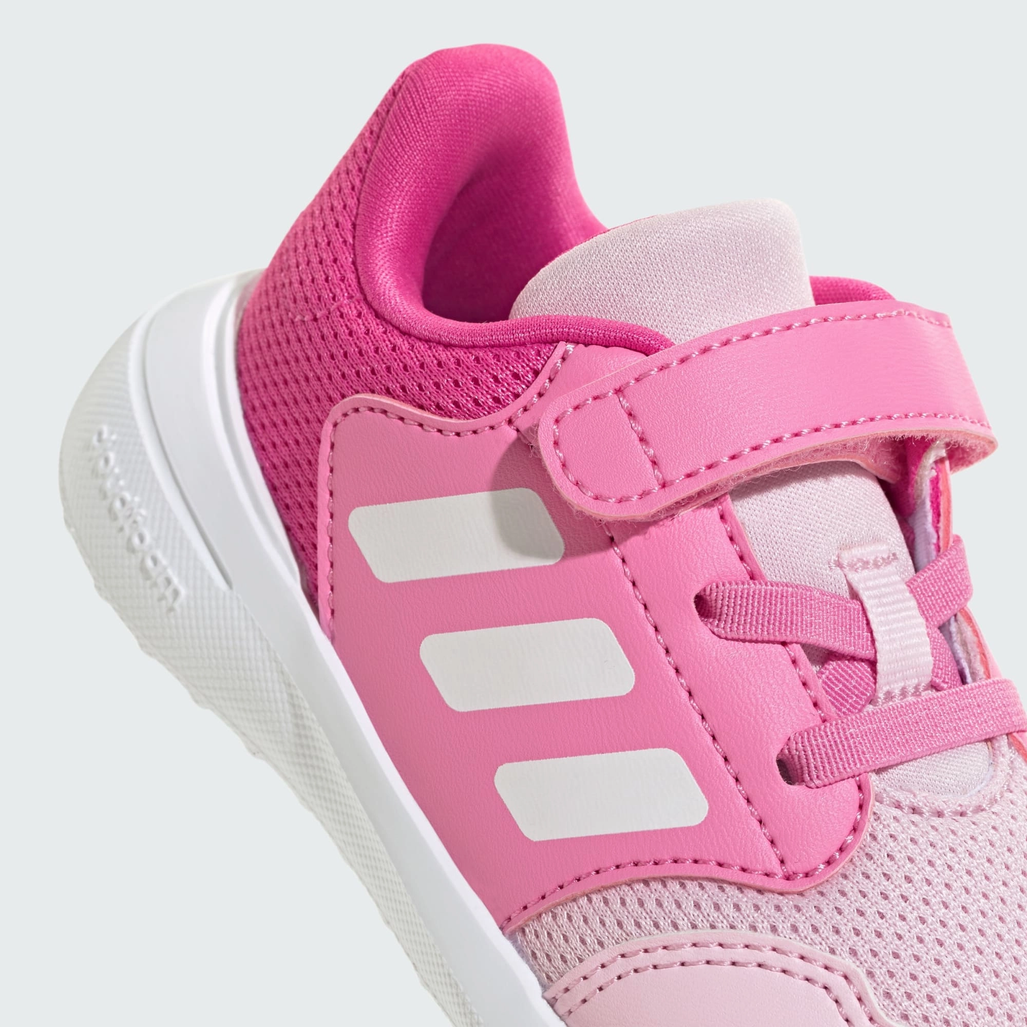 Running Junior Shoes Adidas Kid's Tensaur 3 Pink/White Running Shoes