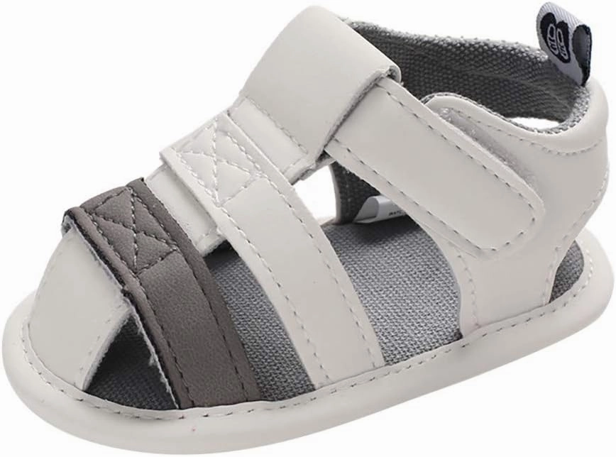 Light up Play Shoes Single Boy Splicing Sole Baby Sandals Soft Shoes Prewalker Infant Boys Canvas Shoes Size Football And Soccer Cleats Difference