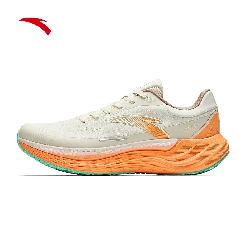 ANTA Men PG7 Travel Running Shoes 1124F5546-9 -Grey/Orange (Kasut Larian/Kasut Joging Lelaki)