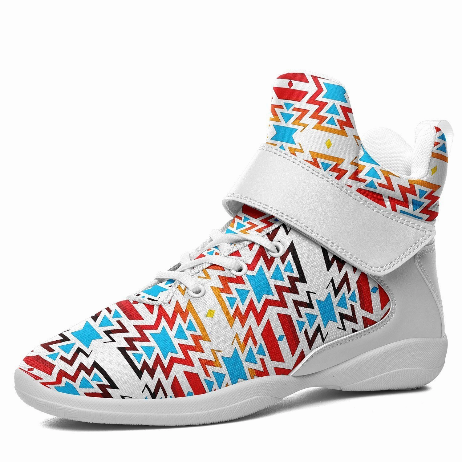 2017 Team Basketball Shoes Fire Colors and Sky Kid's Ipottaa Basketball / Sport High Top Shoes