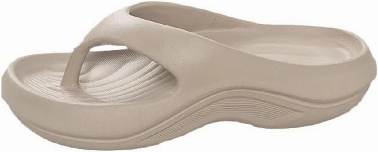 Flip Flops Premium Flip Flops with Arch Support for Women,Pillow Slippers,Pillow Recovery Flip Flops for Women,Plantar Fasciitis Orthopedic Sandals,Pillow Soft Summer Beach Shoes Non-Slip Comfort Lightweight