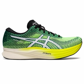 Asics Gel Game 9 Tennis Shoes Men's Asics Magic Speed 2, Safety Yellow/White, 8.5 D Medium