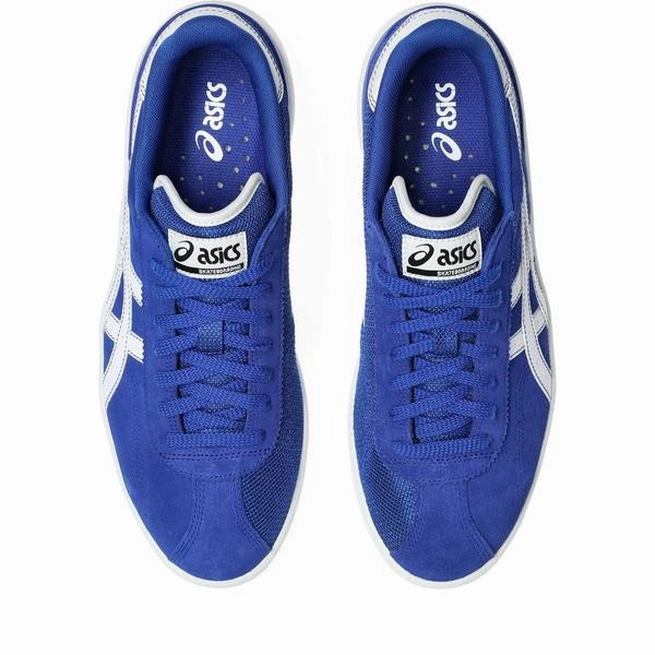 Asics Skateboarding Vic NBD Prussian Blue - White Youth Asics Volleyball Shoes