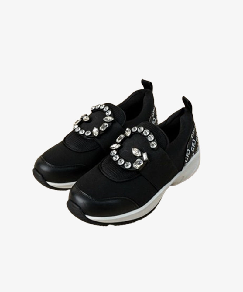 Most Comfortable Golf GFJ Golf Women's Windfall Cyrstal G - Black