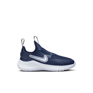 Little Kids' Nike Flex Runner 3 Shoes (403 - Midnight Navy/White) Best Soft Sole Work Boots