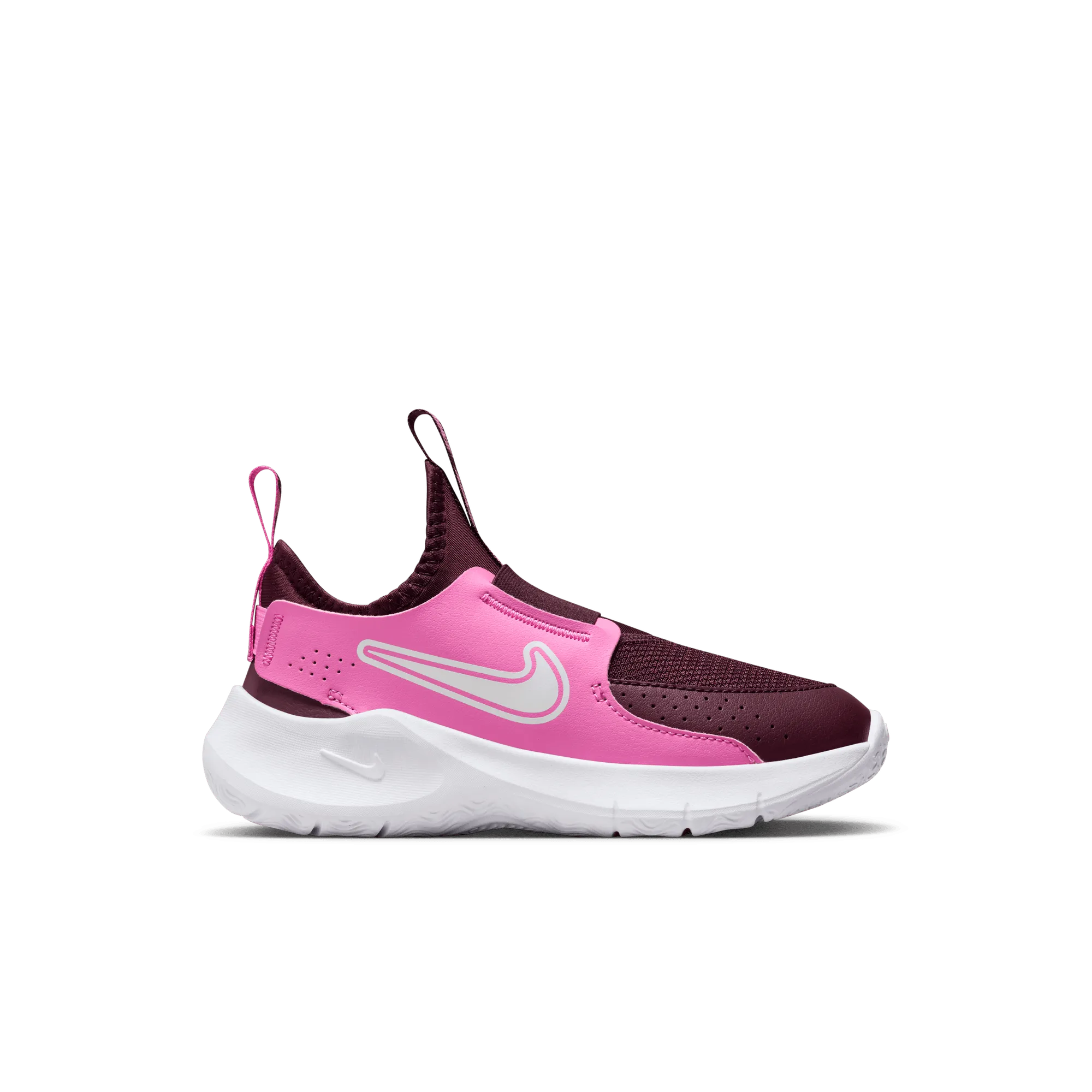 Cushion Work Boots Little Kids' Nike Flex Runner 3 Shoes (603 - Burgundy Crush/White-Playful Pink)