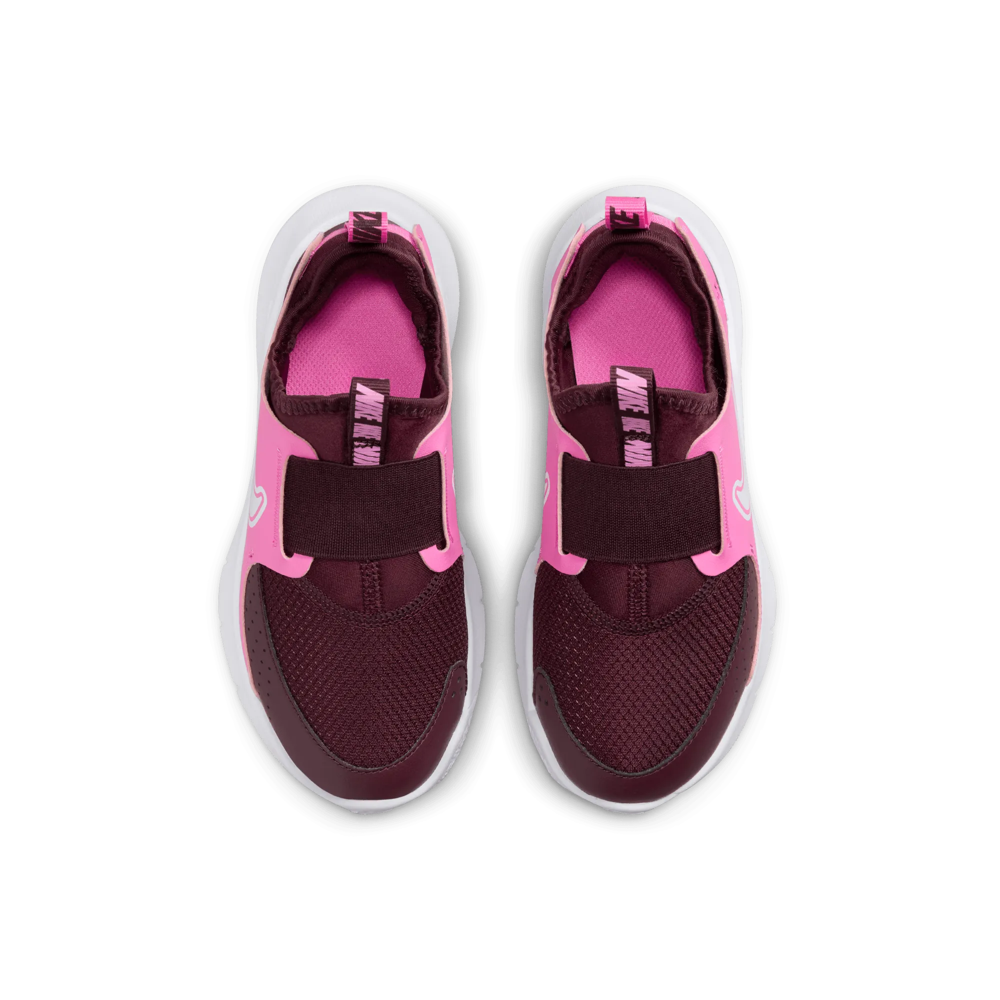 Work Boots Walmart Little Kids' Nike Flex Runner 3 Shoes (603 - Burgundy Crush/White-Playful Pink)
