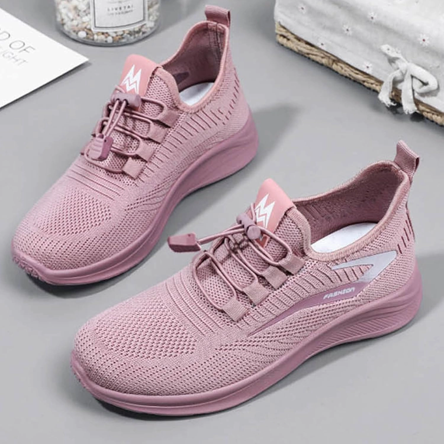 Loafers for Women Casual Women's Comfortable & Lightweight Loafers Slip On Sneakers Womens Wide Width Athletic Shoes Slip On Mule Trk Shoe